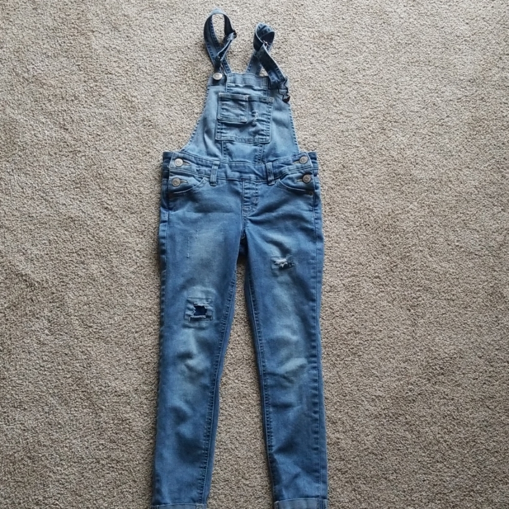 Justice Overalls Size 7